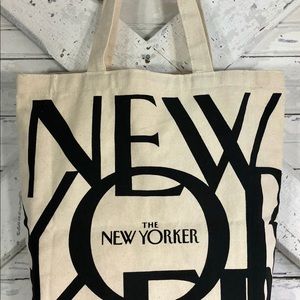 The New Yorker Canvas Tote NWOT ❤️